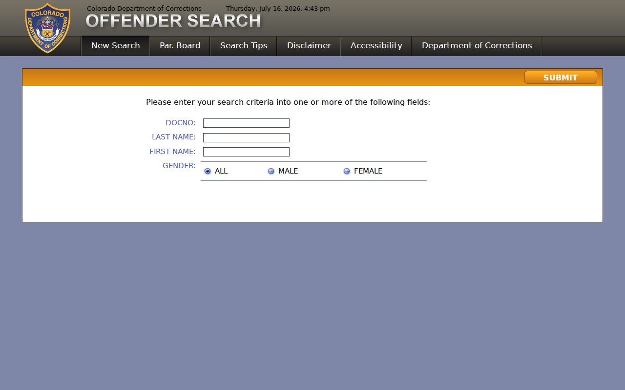 Kit Carson County criminal records Colorado offender search