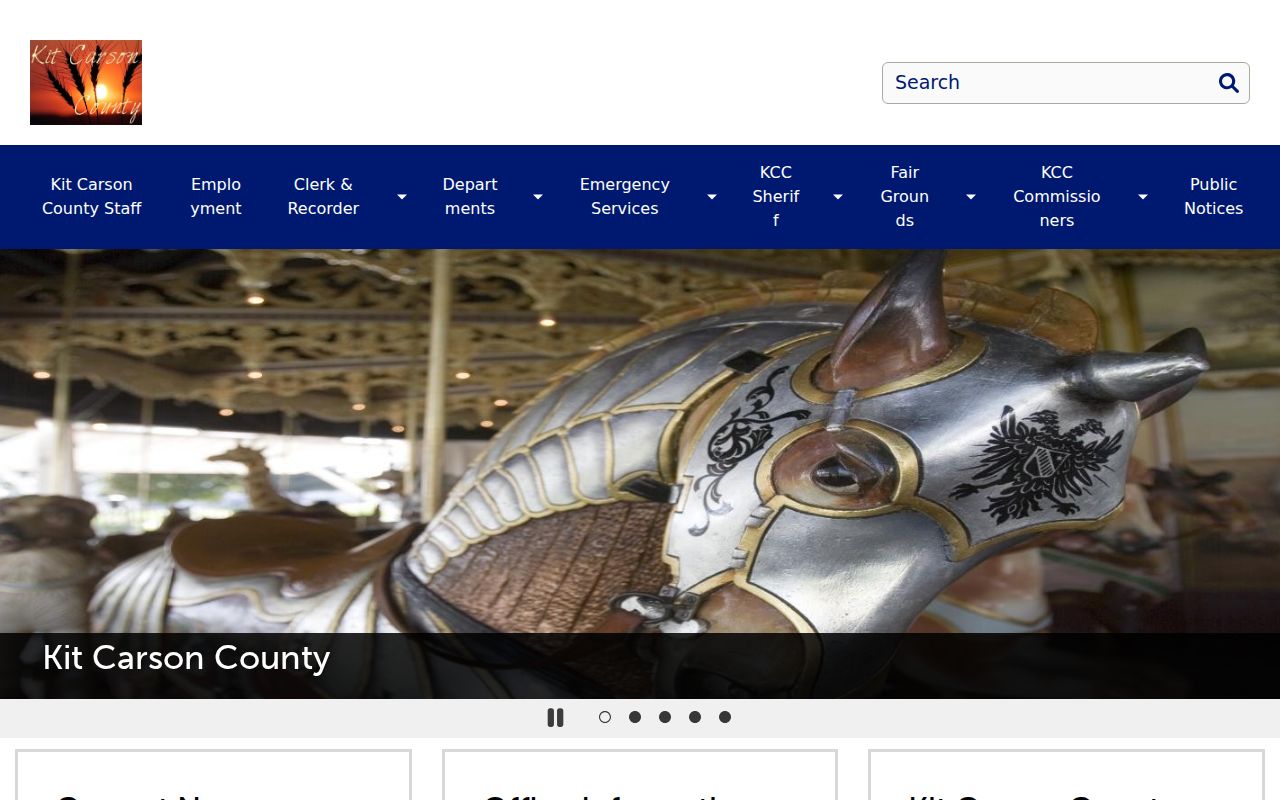 Kit Carson County criminal history county records homepage